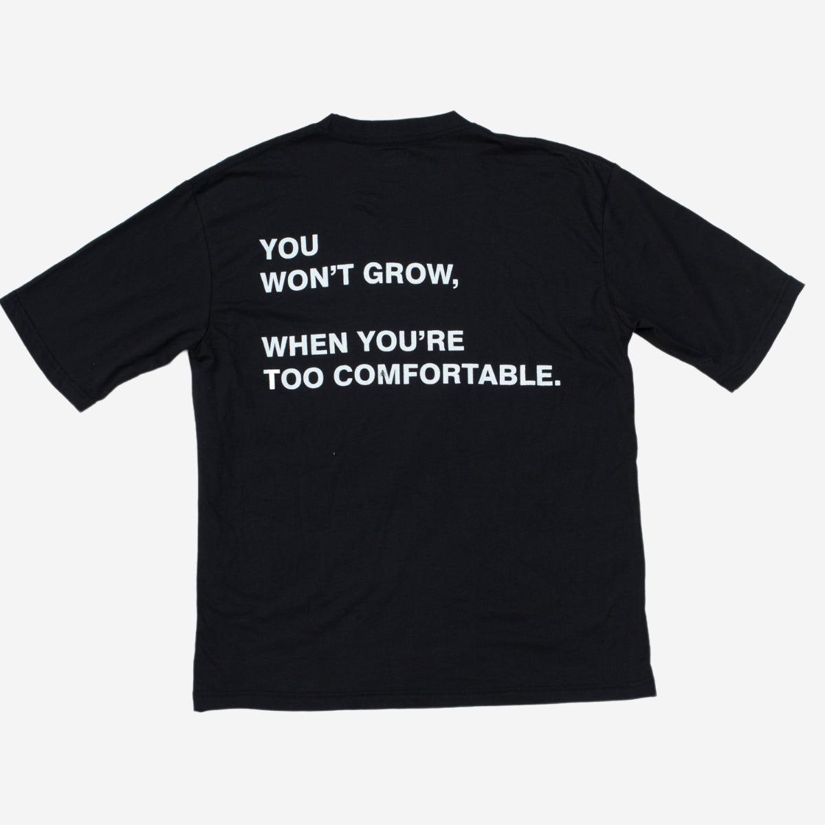 GROW OVERSIZED T-SHIRT - BLACK