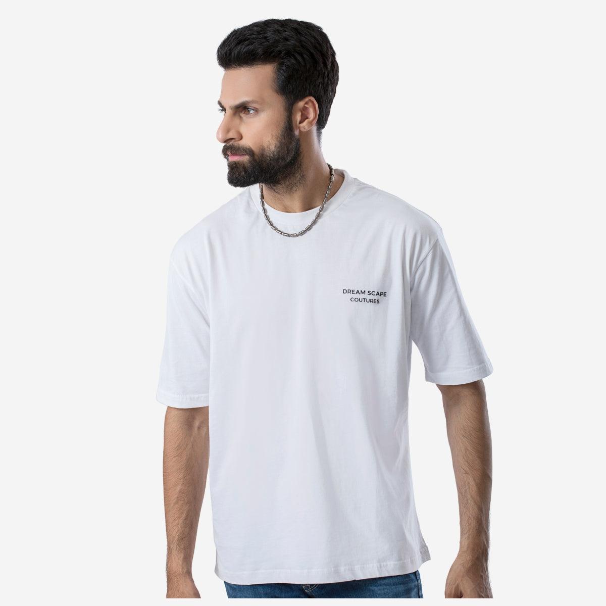 DREAMER OVERSIZED T-SHIRT - WHITE