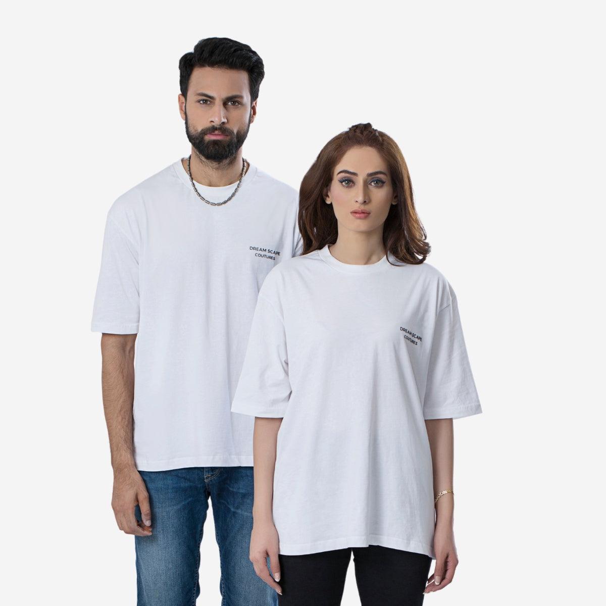 DREAMER OVERSIZED T-SHIRT - WHITE