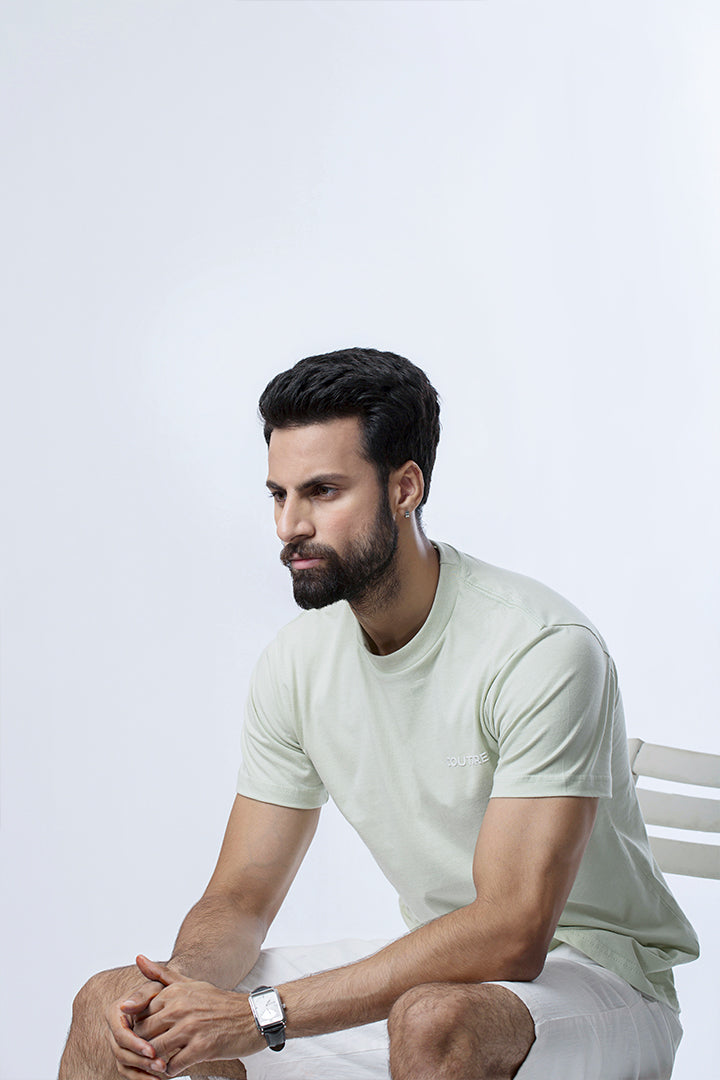 COUTURES T-SHIRT - MINT GREEN