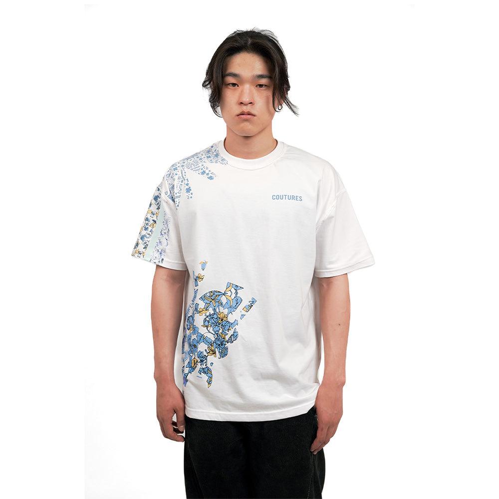 WISTERIA OVERSIZED T-SHIRT - WHITE