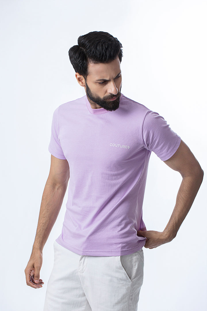 COUTURES T-SHIRT - PURPLE