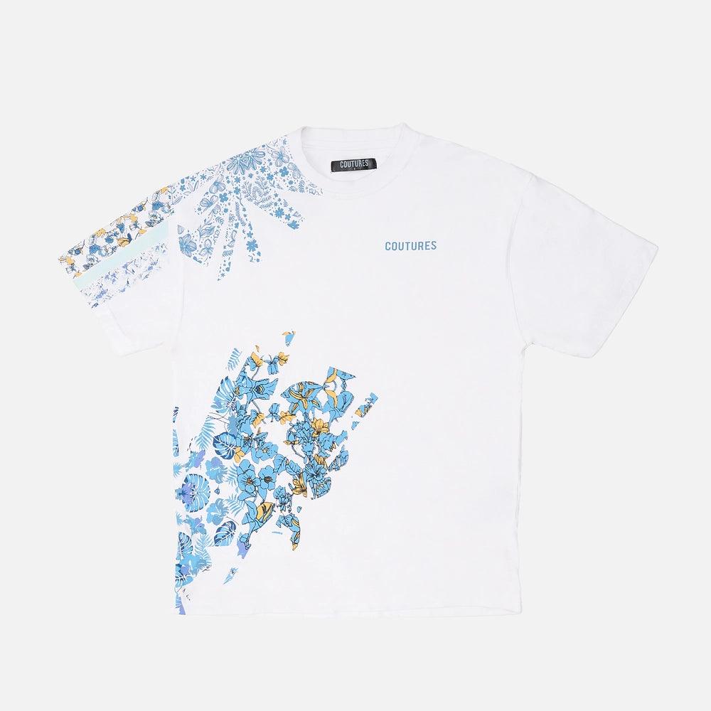 WISTERIA OVERSIZED T-SHIRT - WHITE