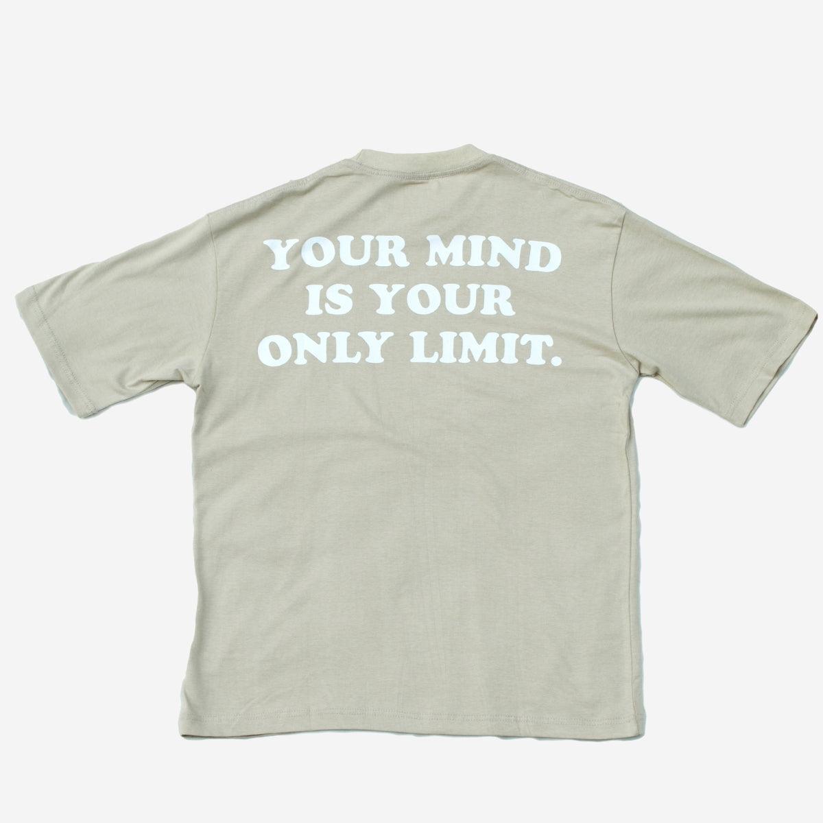 VISION OVERSIZED T-SHIRT - BEIGE