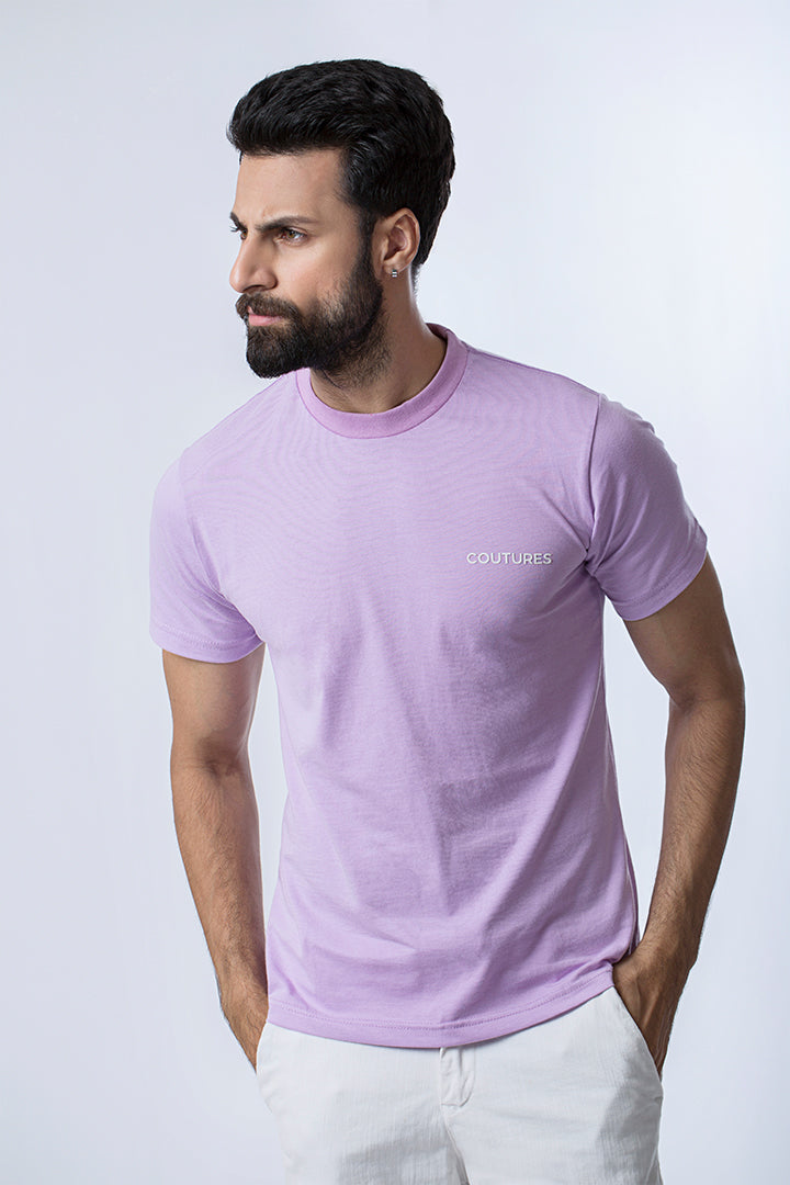 COUTURES T-SHIRT - PURPLE