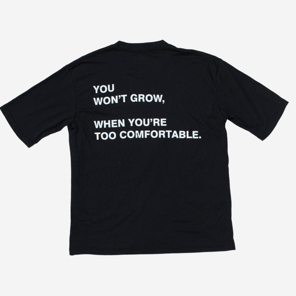GROW OVERSIZED T-SHIRT - BLACK