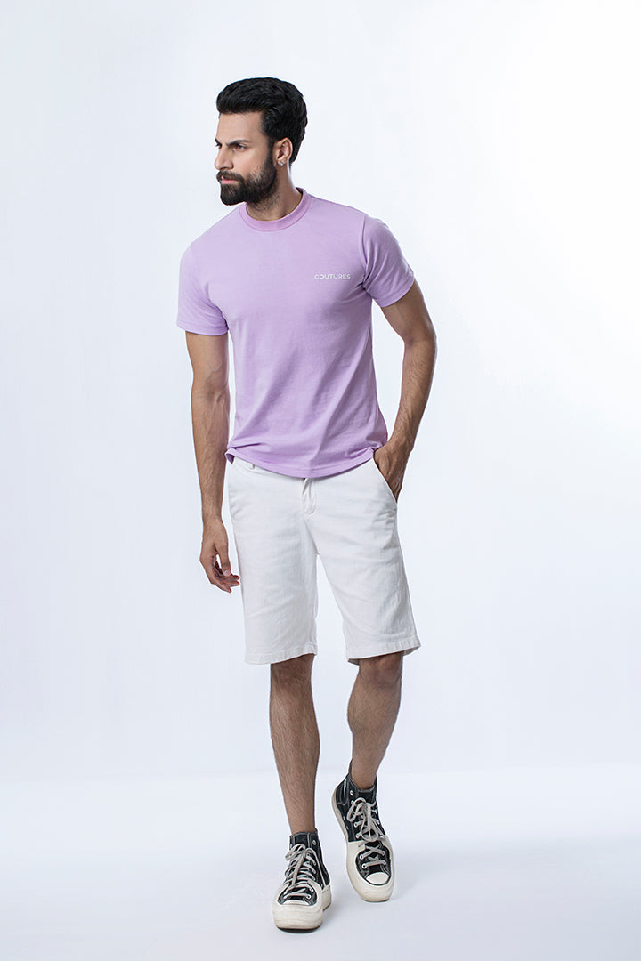 COUTURES T-SHIRT - PURPLE