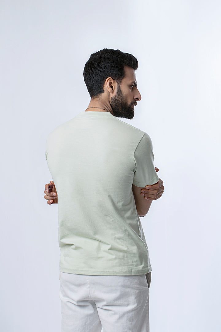 COUTURES T-SHIRT - MINT GREEN
