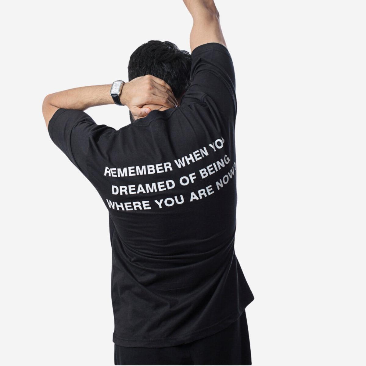 REMEMBER OVERSIZED T-SHIRT