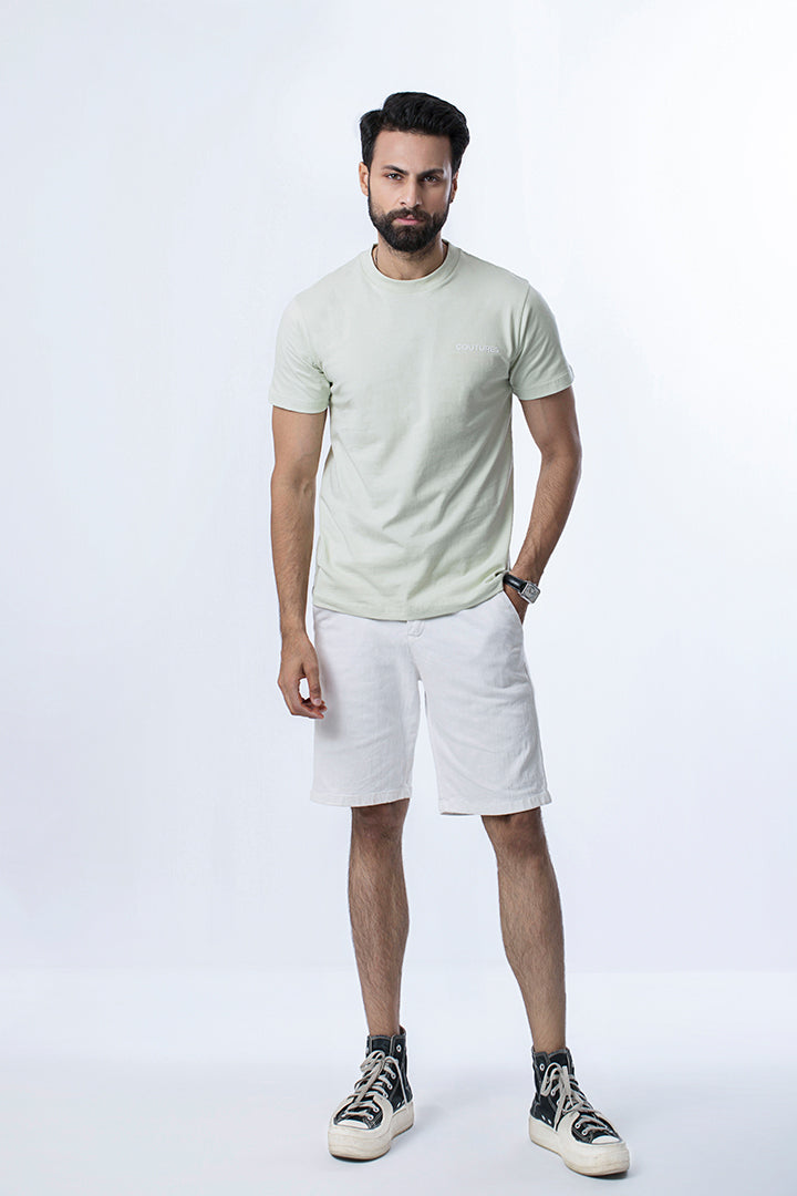 COUTURES T-SHIRT - MINT GREEN