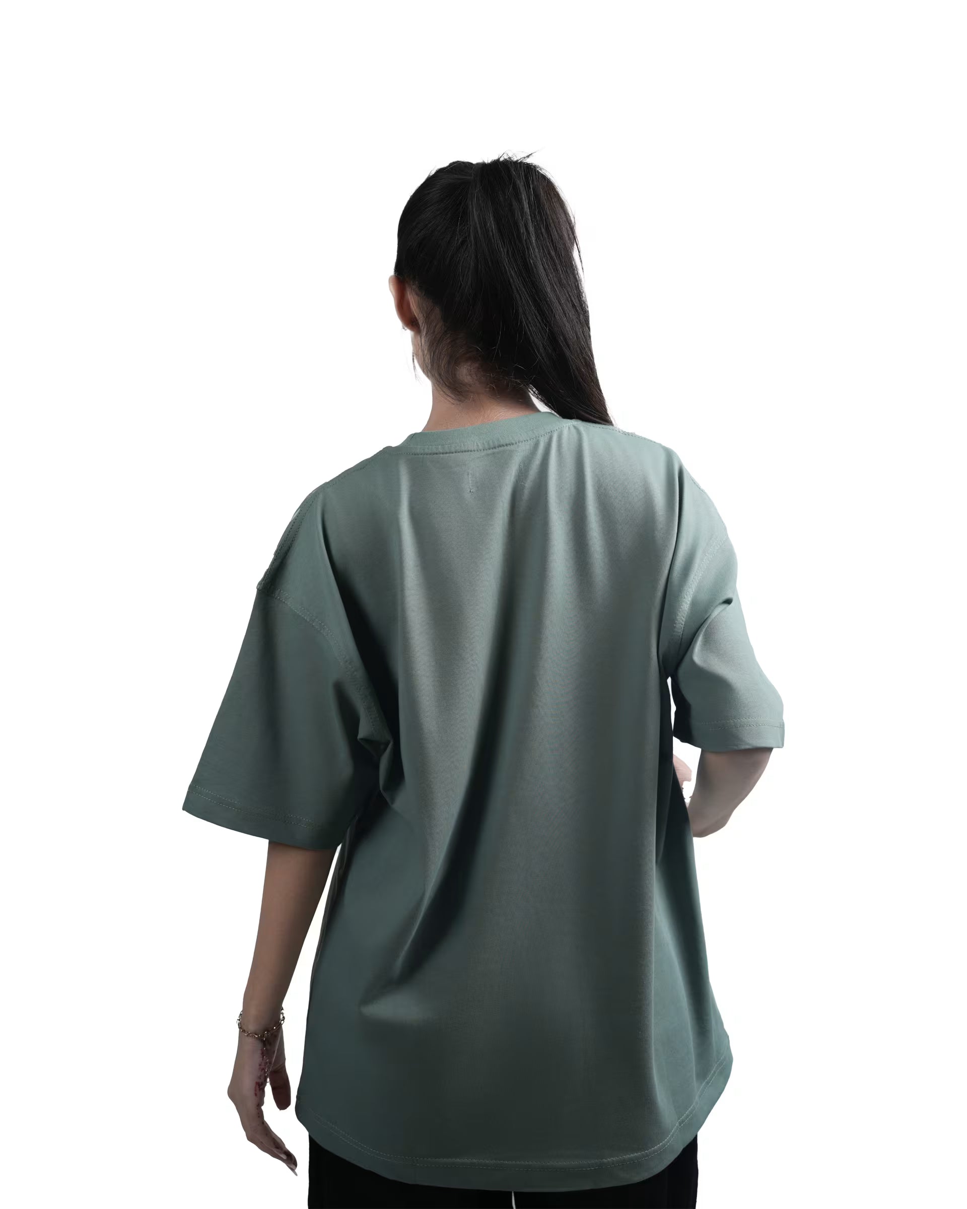 WORN LEGACY OVERZIED T-SHIRT - GREEN