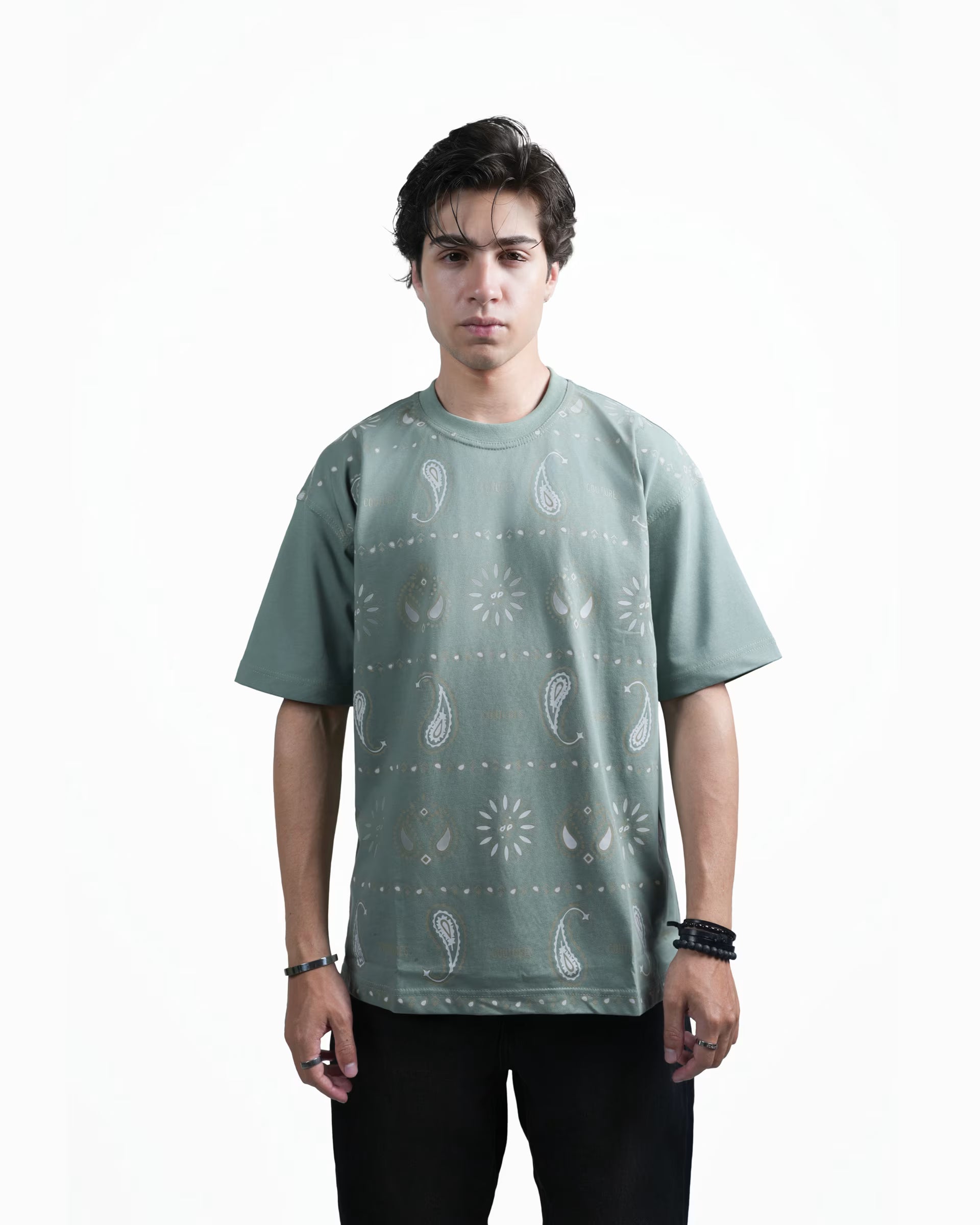 WORN LEGACY OVERZIED T-SHIRT - GREEN