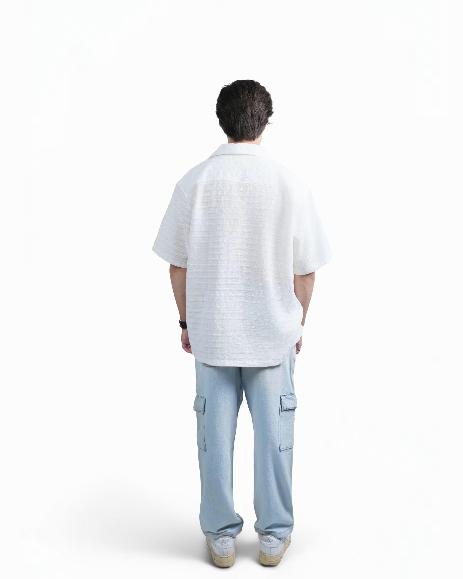 HIGH SUMMER HALFSLEEVES SHIRT - WHITE