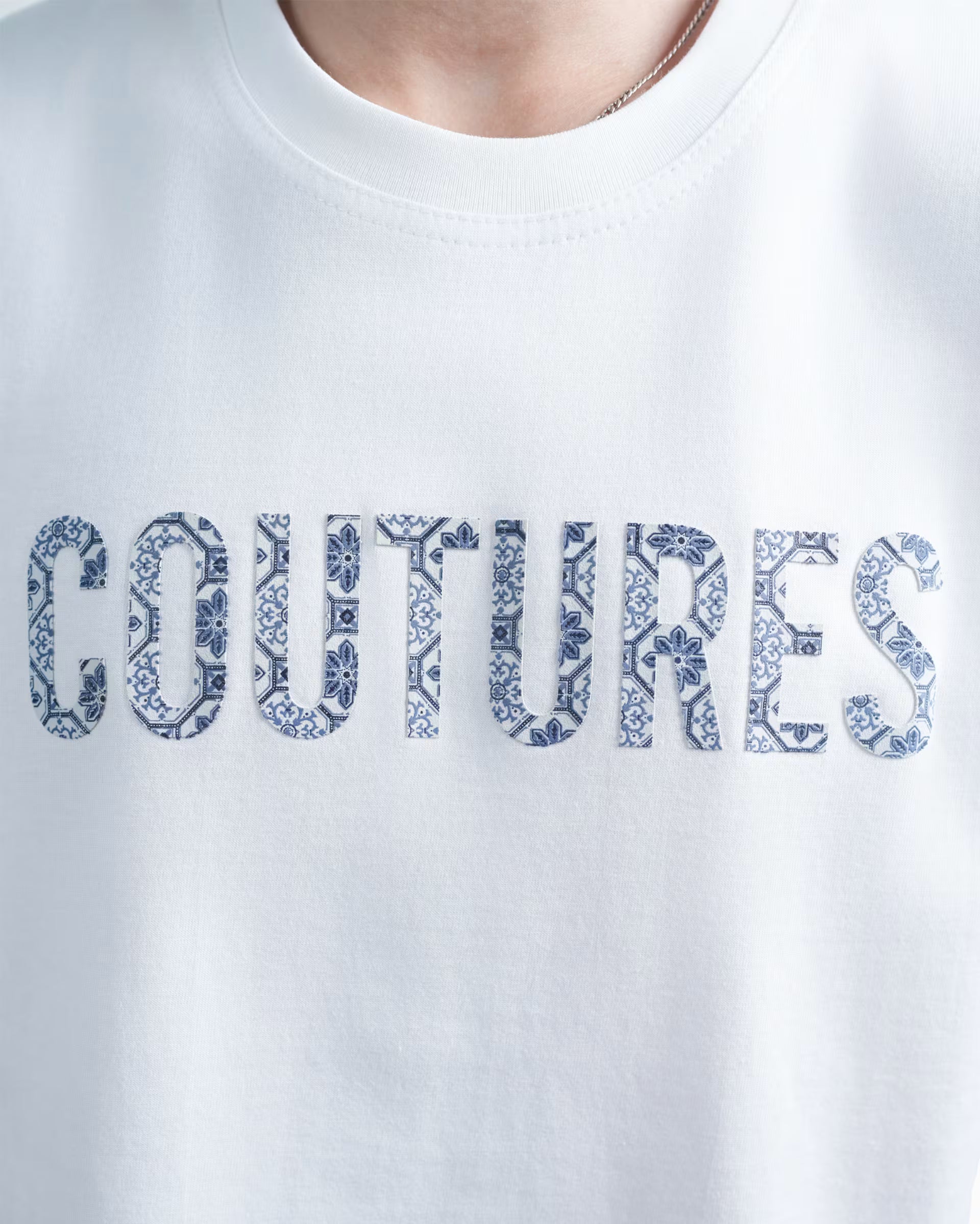 PURE IDENTITY OVERSIZED T-SHIRT - WHITE