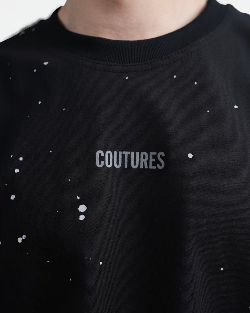 ROOTED NIGHTS OVERSIZED T-SHIRT - BLACK
