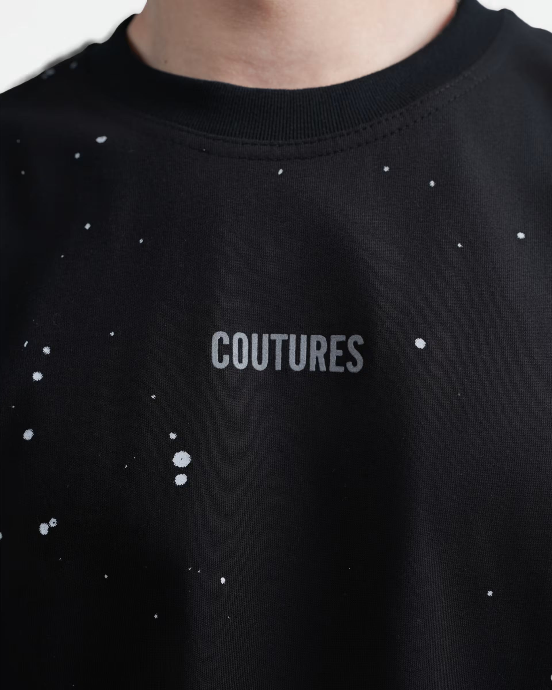 ROOTED NIGHTS OVERSIZED T-SHIRT - BLACK