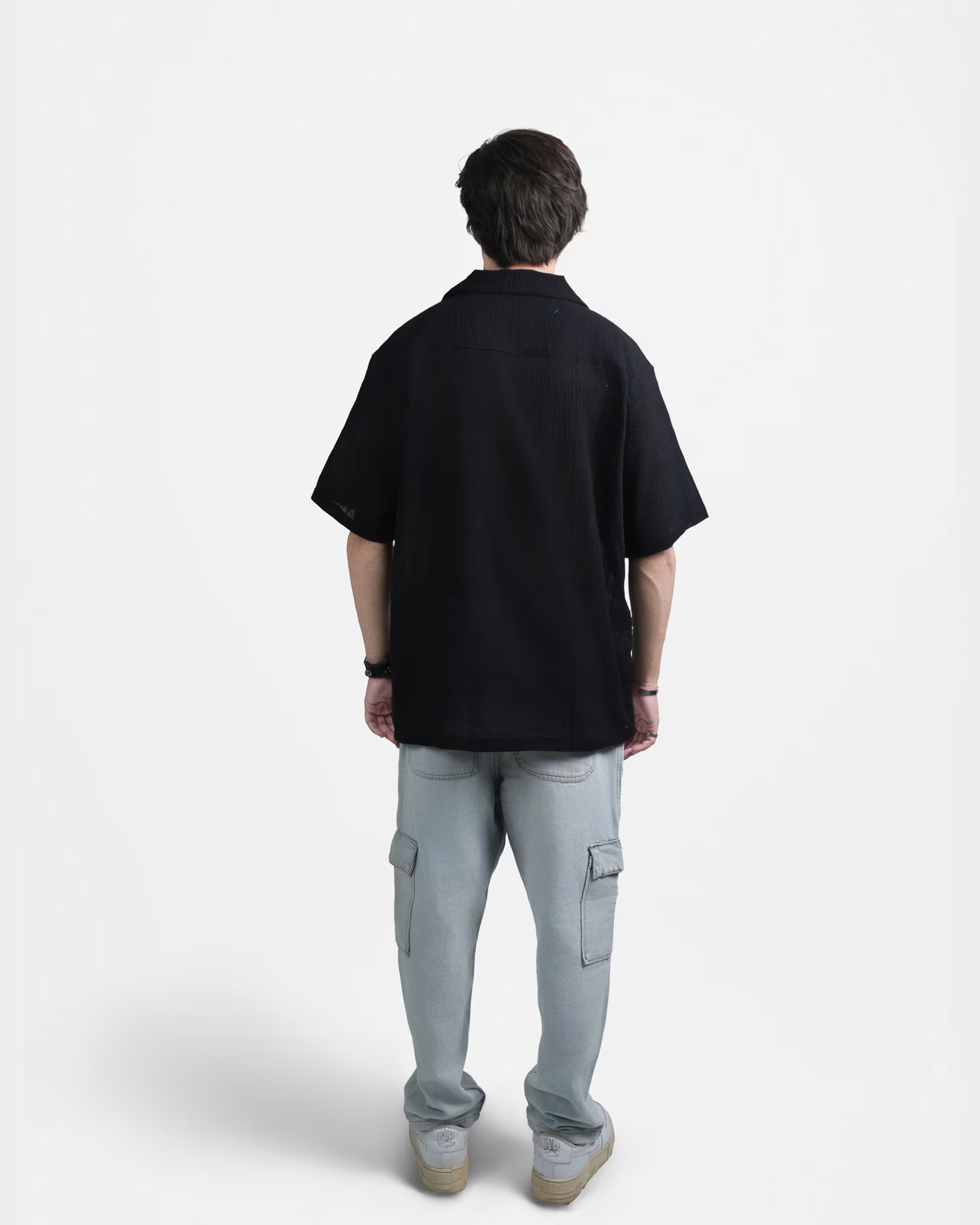 HIGH SUMMER HALFSLEEVES SHIRT - BLACK