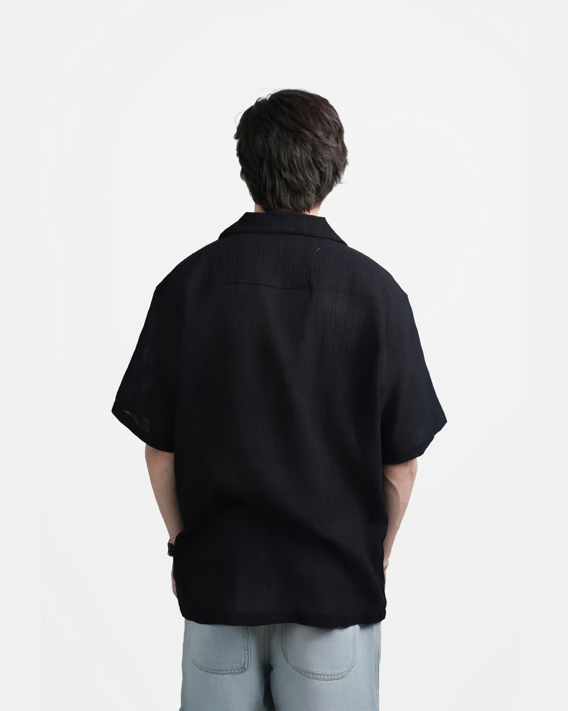 HIGH SUMMER HALFSLEEVES SHIRT - BLACK