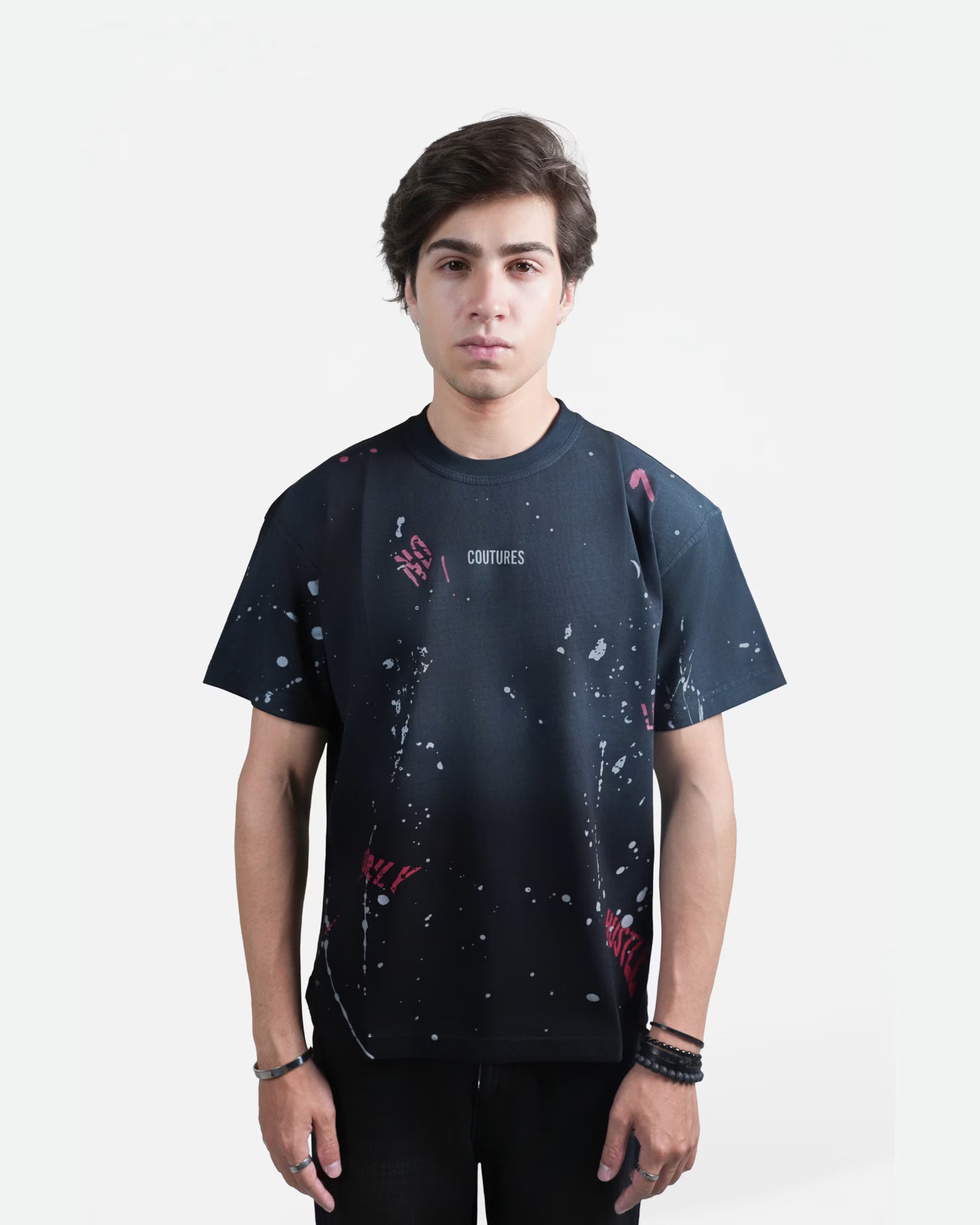 WORN LEGACY OVERZIED T-SHIRT - AGED BLACK